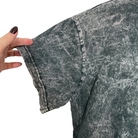 Cash Johnny Cash Man in Black T-Shirt Distressed Black Size L - Picture 6 of 10